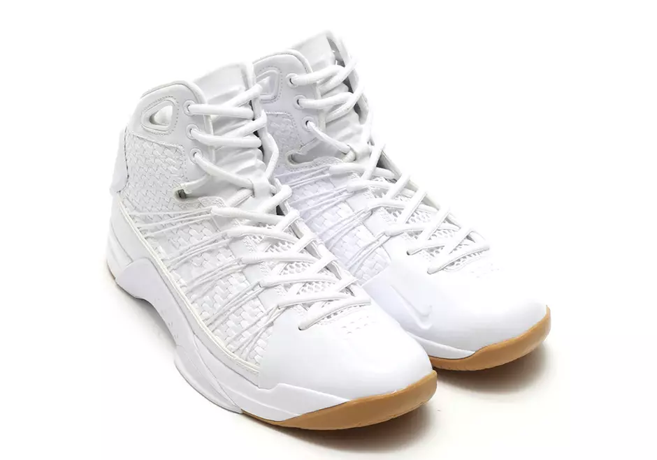 Білі кросівки Nike Hyperdunk Lux Summer 2016
