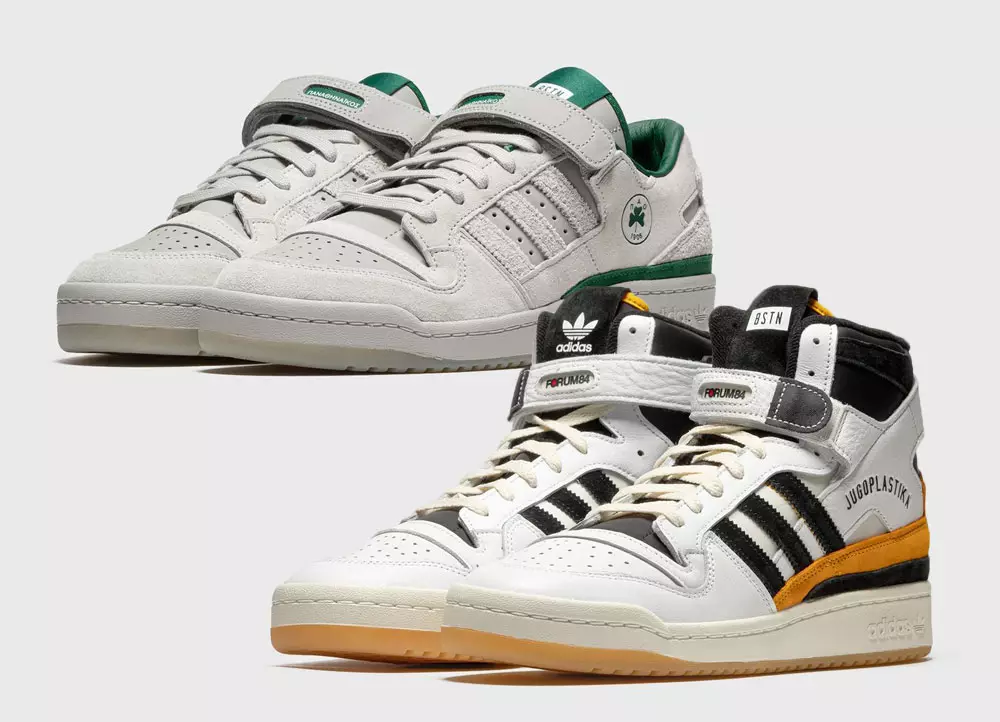 BSTN x adidas Forum 84 Pack honoruje europejskie dziedzictwo koszykówki