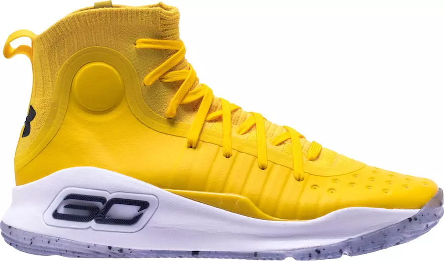 Кроссовки Palace Curry 4 Желтые