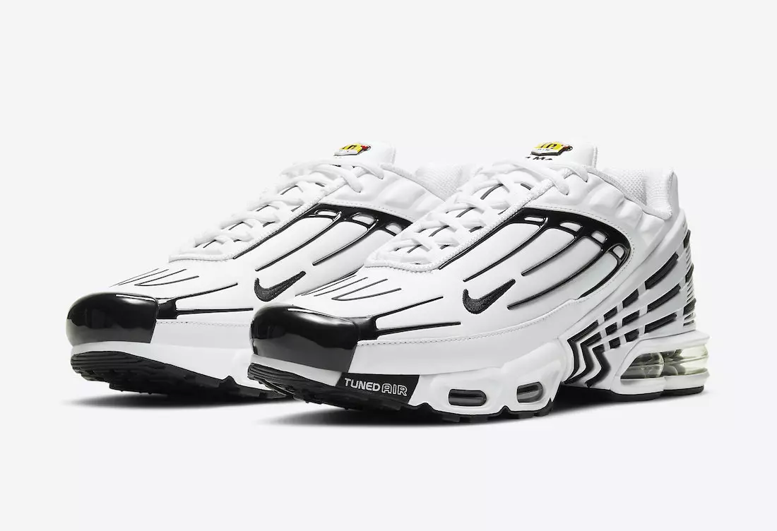 تاریخ عرضه Nike Air Max Plus 3 White Black CK6716-100