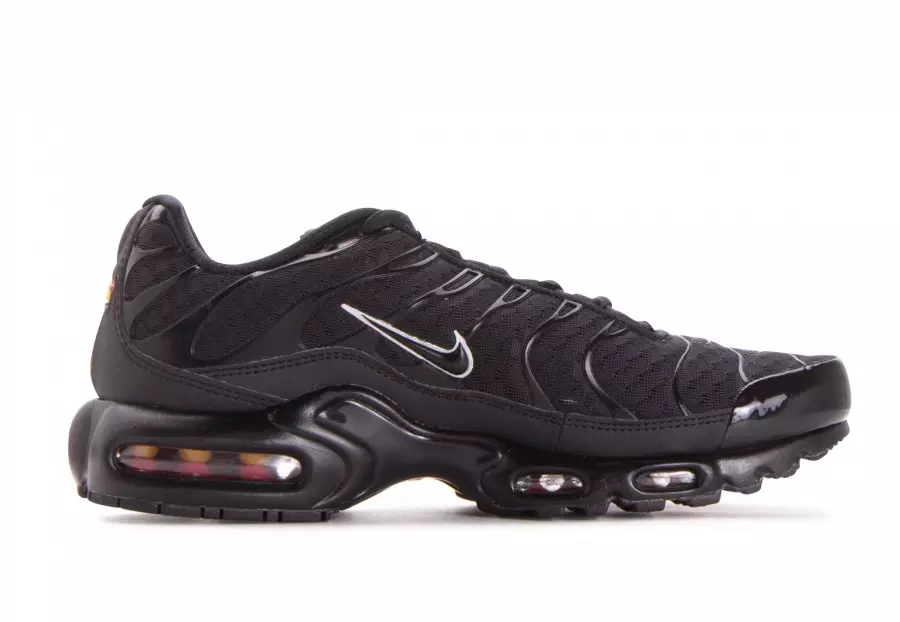 Nike Air Max Plus sort metallisk sølv 852630-015