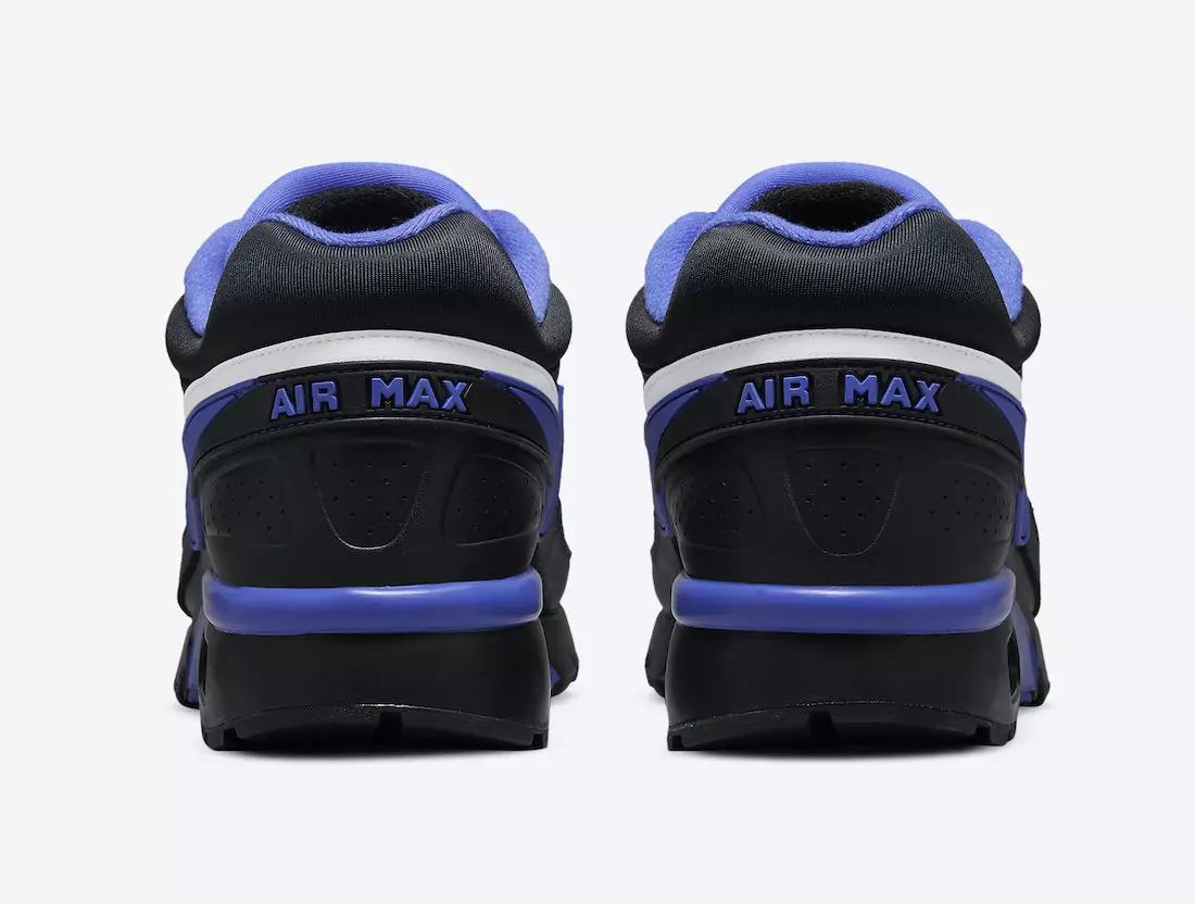 Nike Air Max BW Black Persian Violet White DM3047-001 Чыгарылган күнү