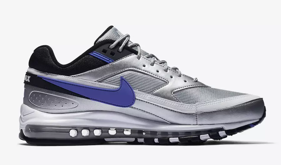 Tarehe ya Kutolewa ya Nike Air Max 97 BW Violet AO2406-002 ya Kiajemi