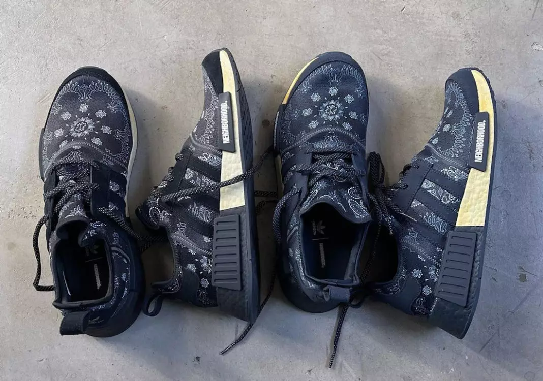 Apkārtne Adidas NMD R1 Paisley GY4157 GY4158 izlaišanas datums