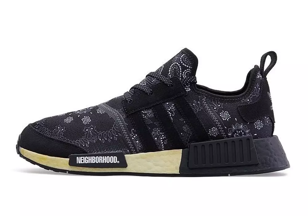 Neighborhood x adidas NMD R1 פייזלי תאריך שחרור