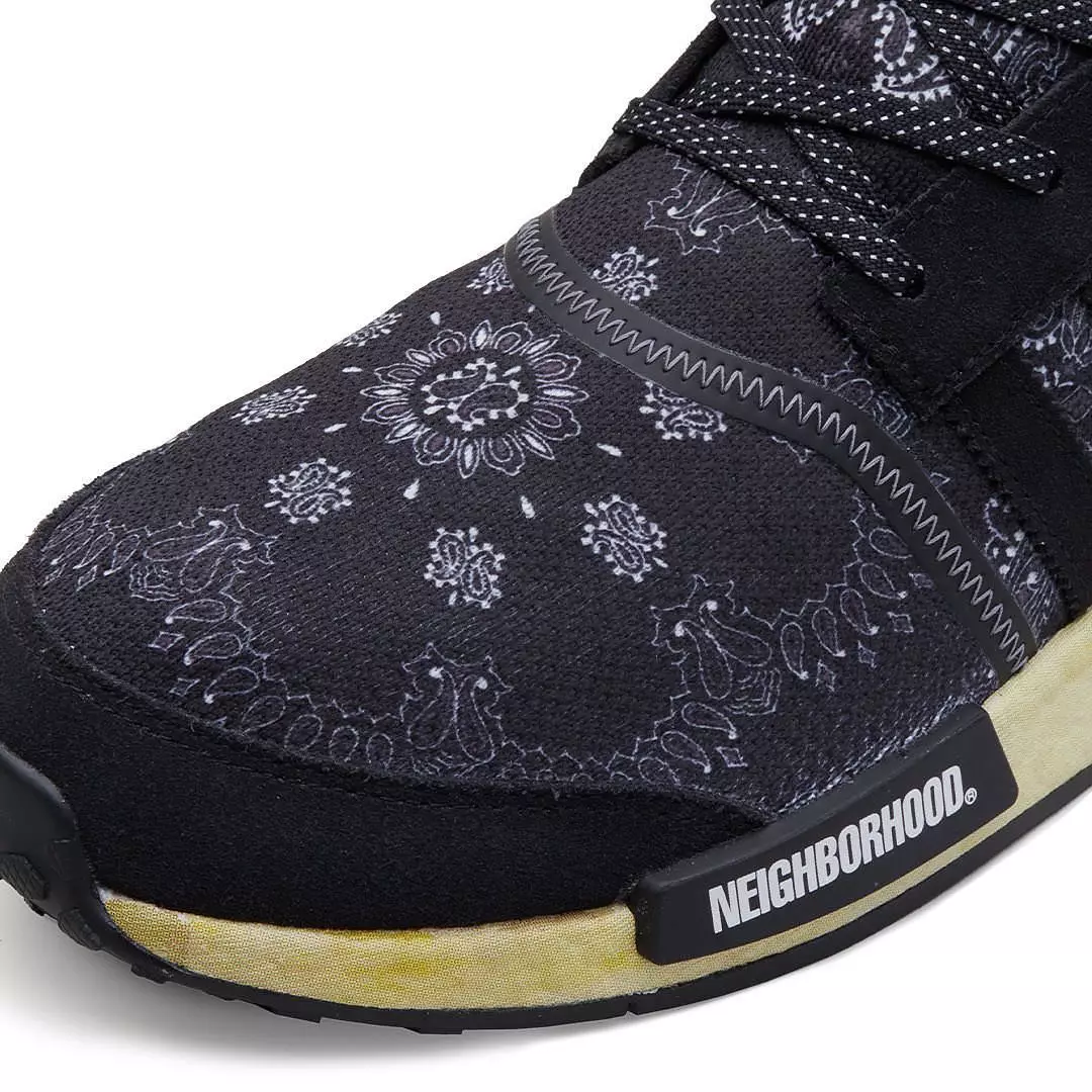 Neighborhood x adidas NMD R1 Paisley تاریخ انتشار