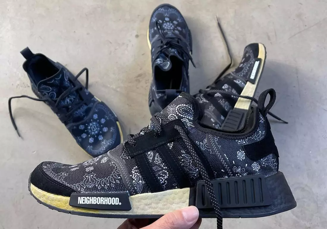 Tanggal Rilis adidas NMD R1 Paisley 2022 Neighborhood