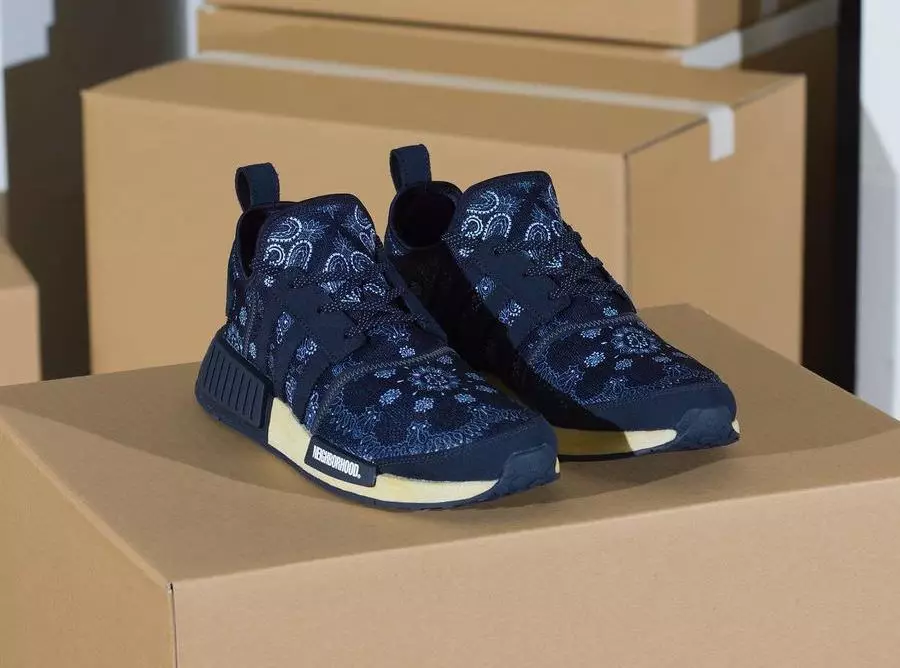 Neighborhood x adidas NMD R1 Paisley Data de lançamento