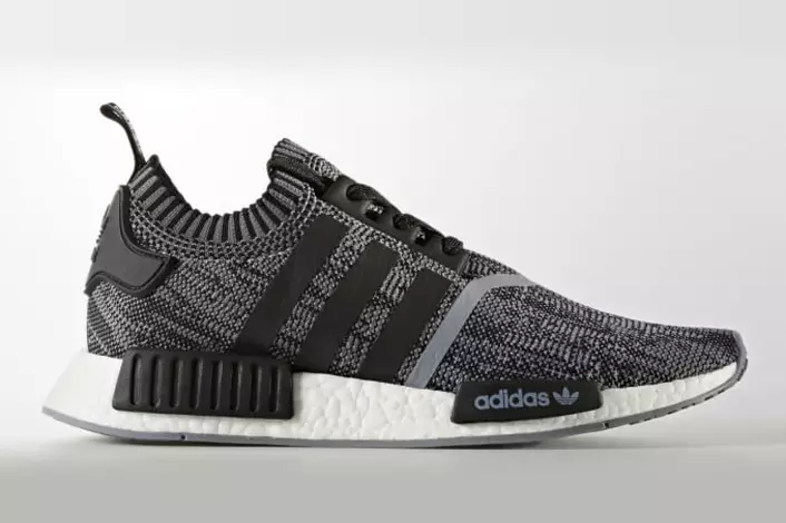 Adidas NMD R1 Primeknit ieħor bl-Iswed u l-Abjad Tħarreġ din il-Ħarifa 30557_1