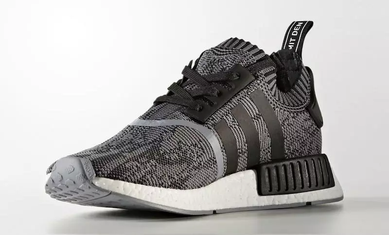 أديداس NMD R1 Primeknit Core أسود أبيض CQ1863