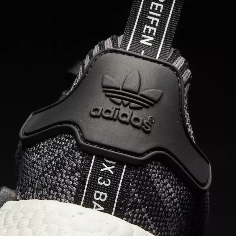 Adidas NMD R1 Primeknit Core Black White CQ1863