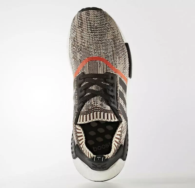 Adidas NMD R1 Primeknit Black Orange CQ1862