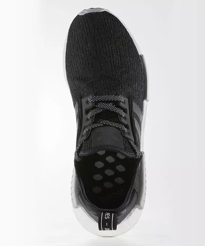 adidas NMD R1 Black Grey Цвет: Core Black/Grey Двойная обувь White Код стиля: CQ0759 Дата выпуска: лето 2017 г. Цена: $130