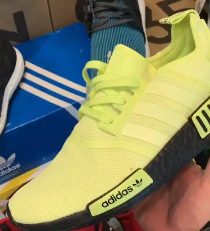 adidas NMD R1 Glow Volt Nere BY3016