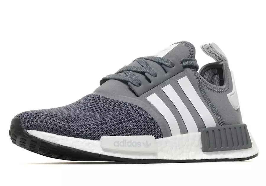 adidas NMD R1 Σκούρο Γκρι Λευκό JD Sports