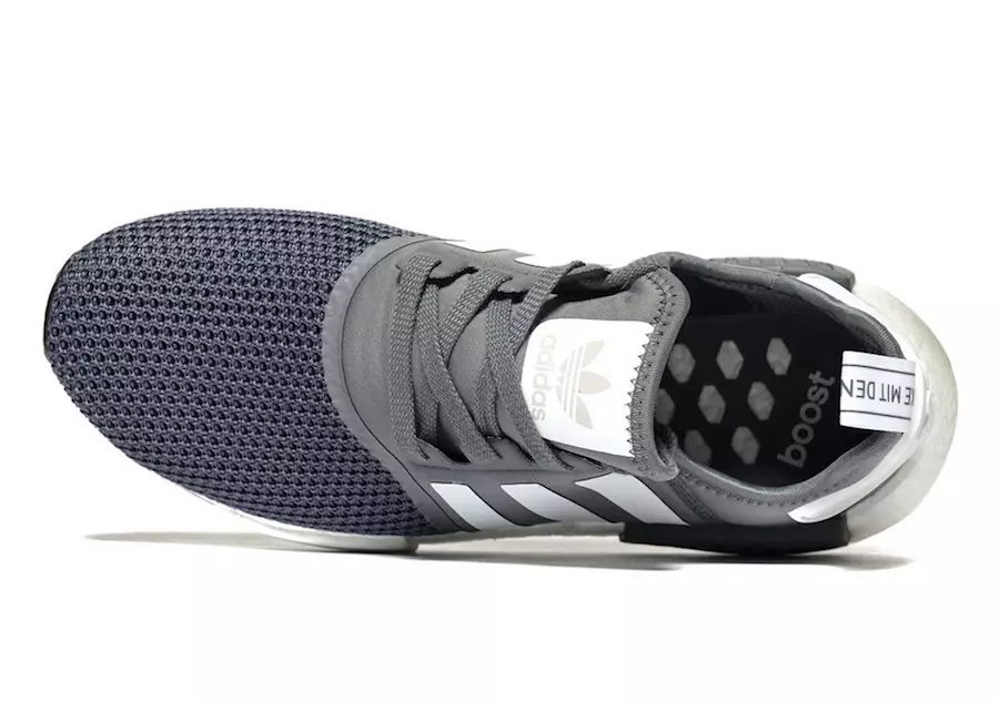 آدیداس NMD R1 خاکستری تیره سفید JD Sports