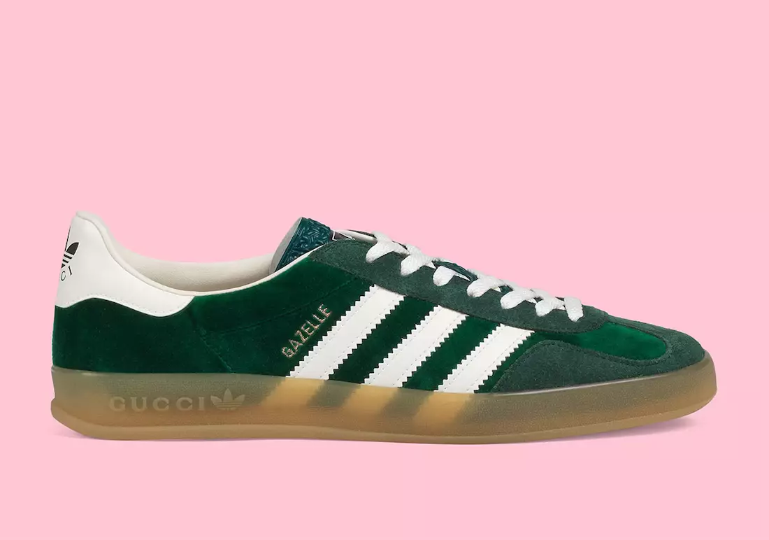 Gucci adidas Gazelle 2022 Dáta Eisiúna