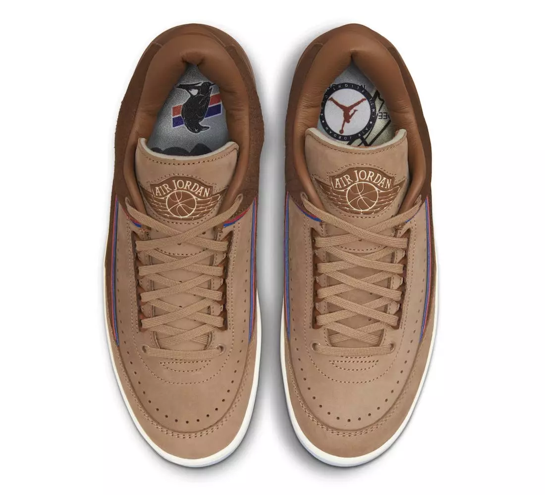 Dois 18 Air Jordan 2 Low DV7129-222 Data de lançamento Preço