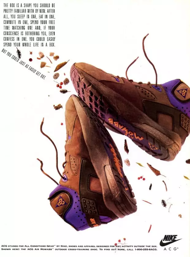 Nike Air Mowabb OG Trail End Marrom 2015