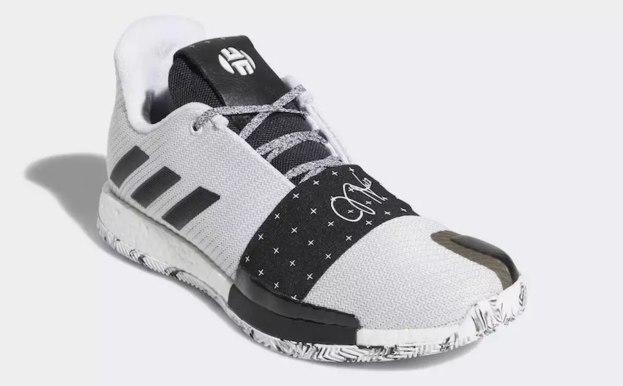 Adidas Harden Vol. 3 Balts melns Izdošanas datums