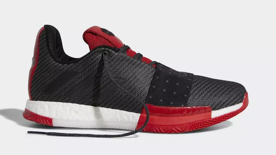 adidas Harden Vol. 3 Negro Rojo Fecha de lanzamiento