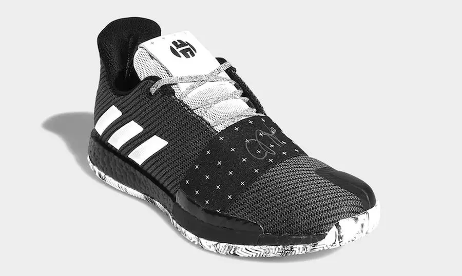 adidas Harden Vol. 3 Black White Release Date-1