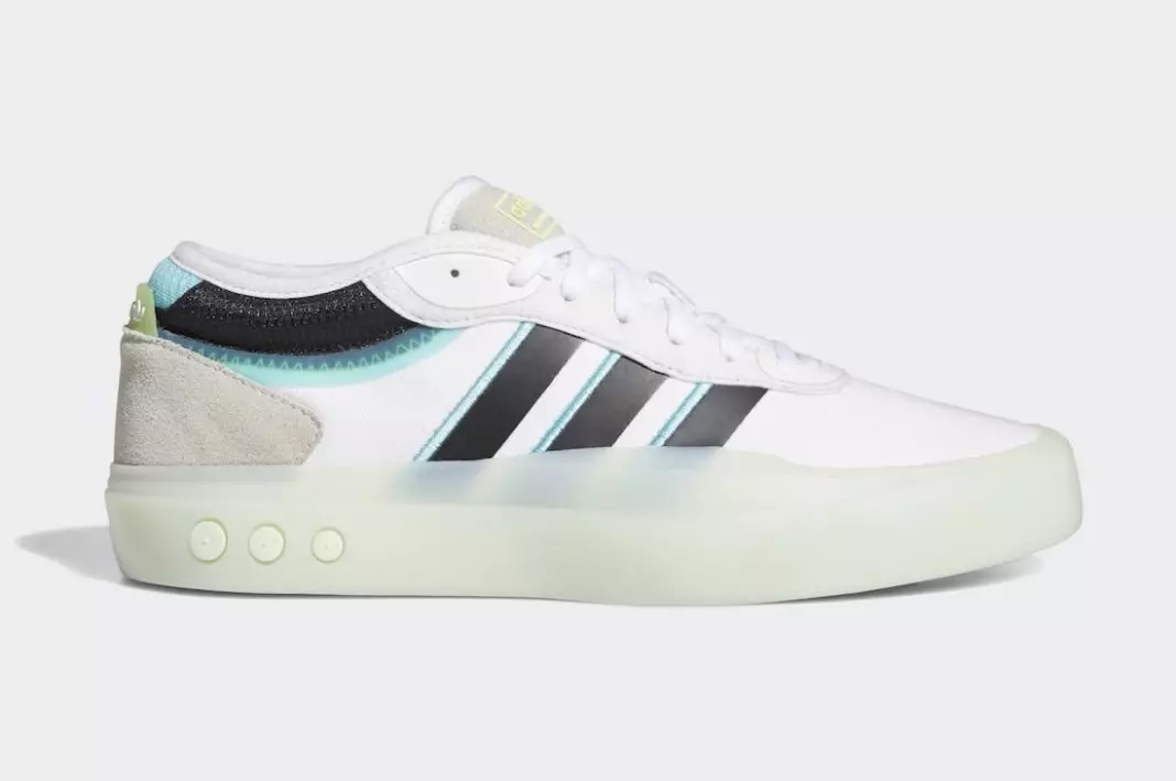 adidas Cassina PT Cloud White Pulse Aqua Signal Green S23821 Dáta Eisiúna