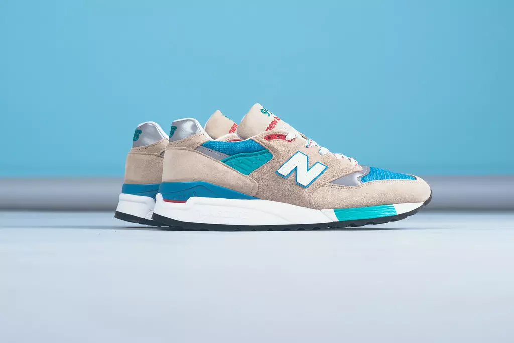 New Balance 998 Classics Sand Blue Light