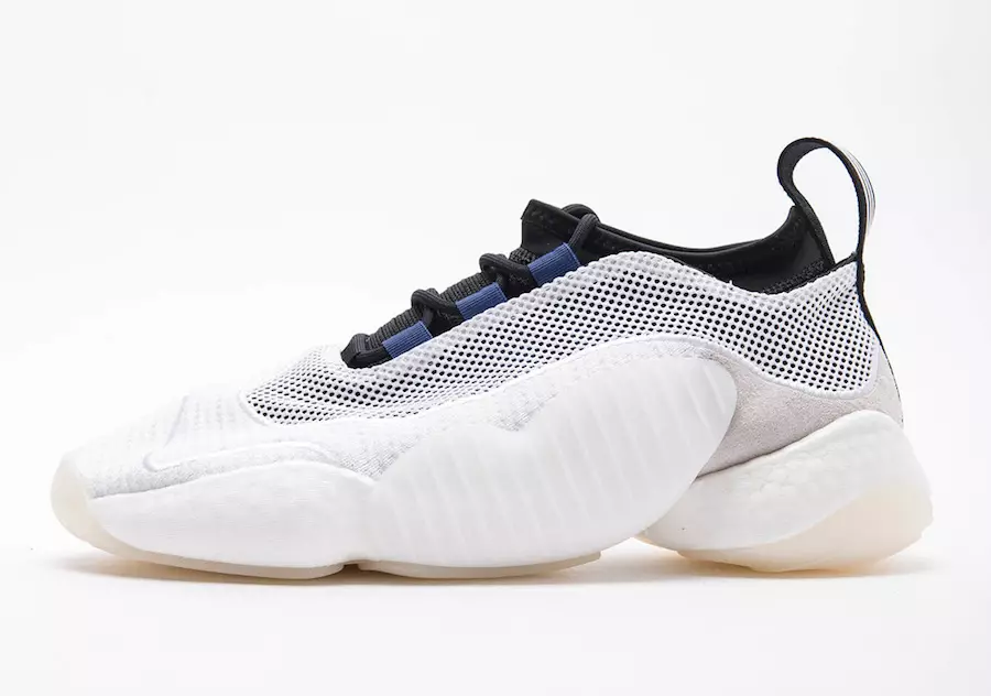 adidas Crazy BYW LVL 2 White Black AQ1183 Išleidimo data