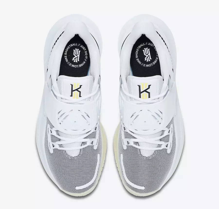 Nike Kyrie Low 3 Glow in the Dark CJ1286-100 מעלדונג טאָג