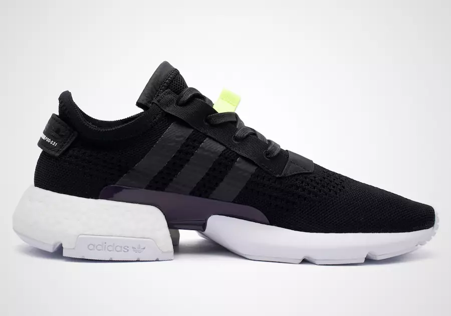 تاريخ إصدار adidas POD S3.1 Black Iridescent DA8693