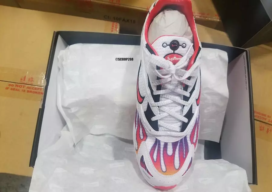 „Supreme Nike Zoom Streak Spectrum Plus“ išleidimo data