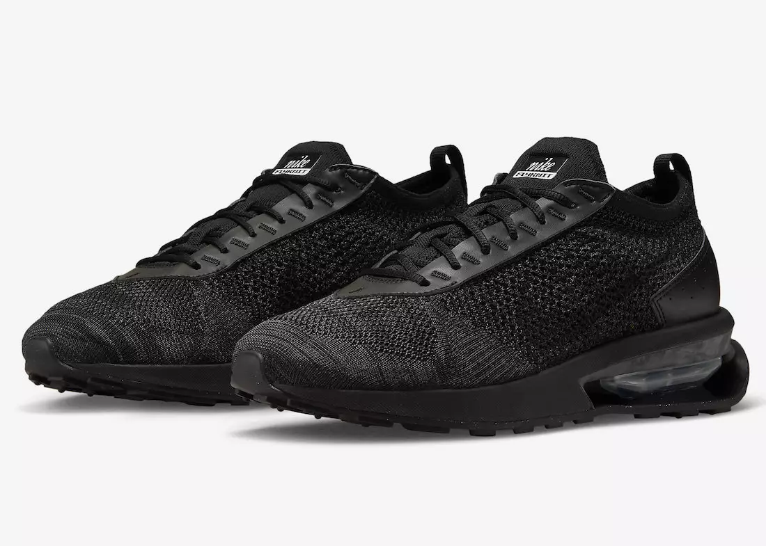 Nike Air Max Flyknit Racer Triple Black FD2764-001 Útgáfudagur