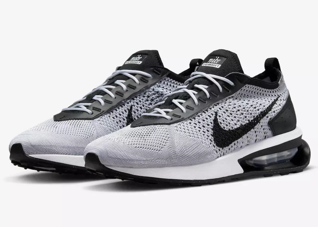 Nike Air Max Flyknit Racer White Black DJ6106-002 Дата на издаване