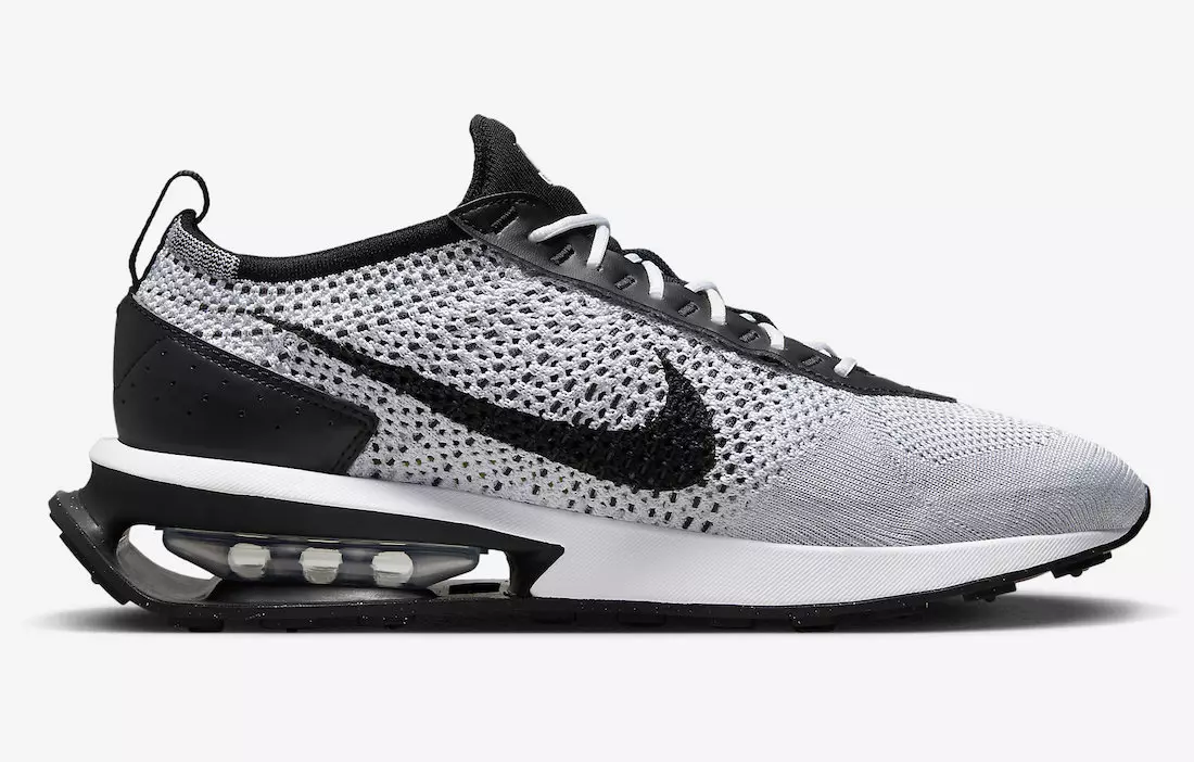 Nike Air Max Flyknit Racer White Black DJ6106-002 Датум на издавање