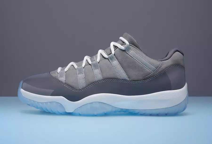 Air Jordan 11 Retro Low Cool Grijs 528895-003