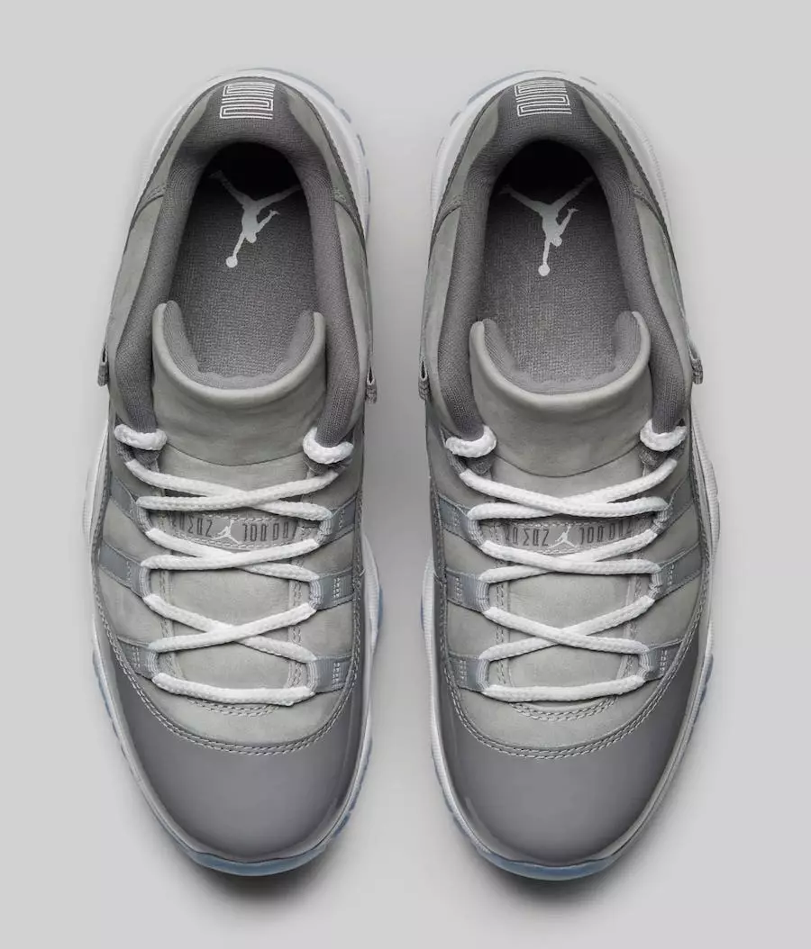 حذاء اير جوردان 11 XI Low Cool Grey 528895-003