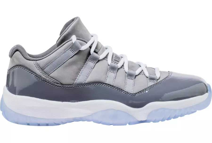 Air Jordan 11 Low Cool Grey 528895-003 Julkaisupäivä