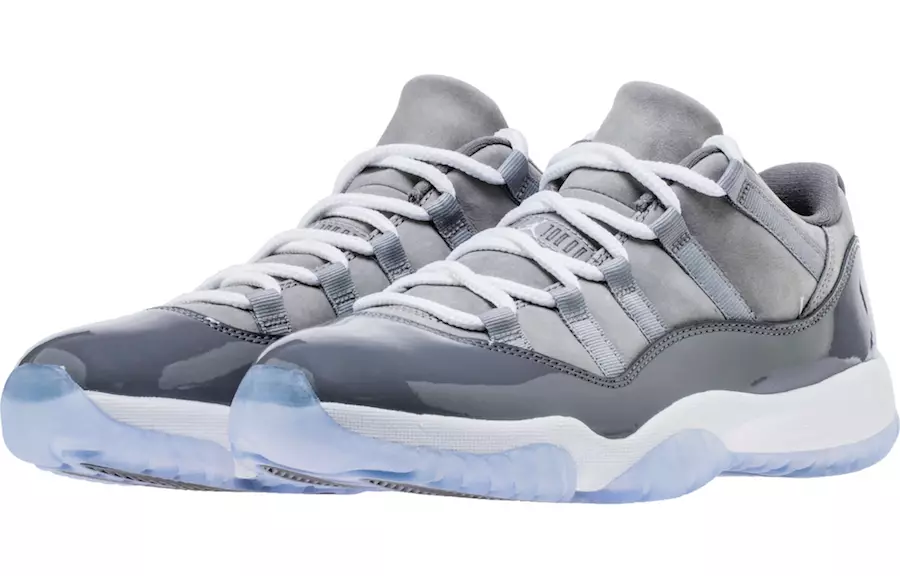 Дата выхода Air Jordan 11 Low Cool Grey 528895-003