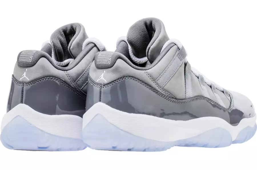 Air Jordan 11 Low Cool Grey 528895-003 تاريخ الإصدار