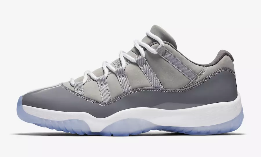 Air Jordan 11 Retro Low Cool Grey 528895-003 Útgáfudagur