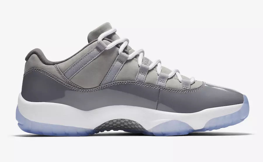 Date de sortie de la Air Jordan 11 Retro Low Cool Grey 528895-003