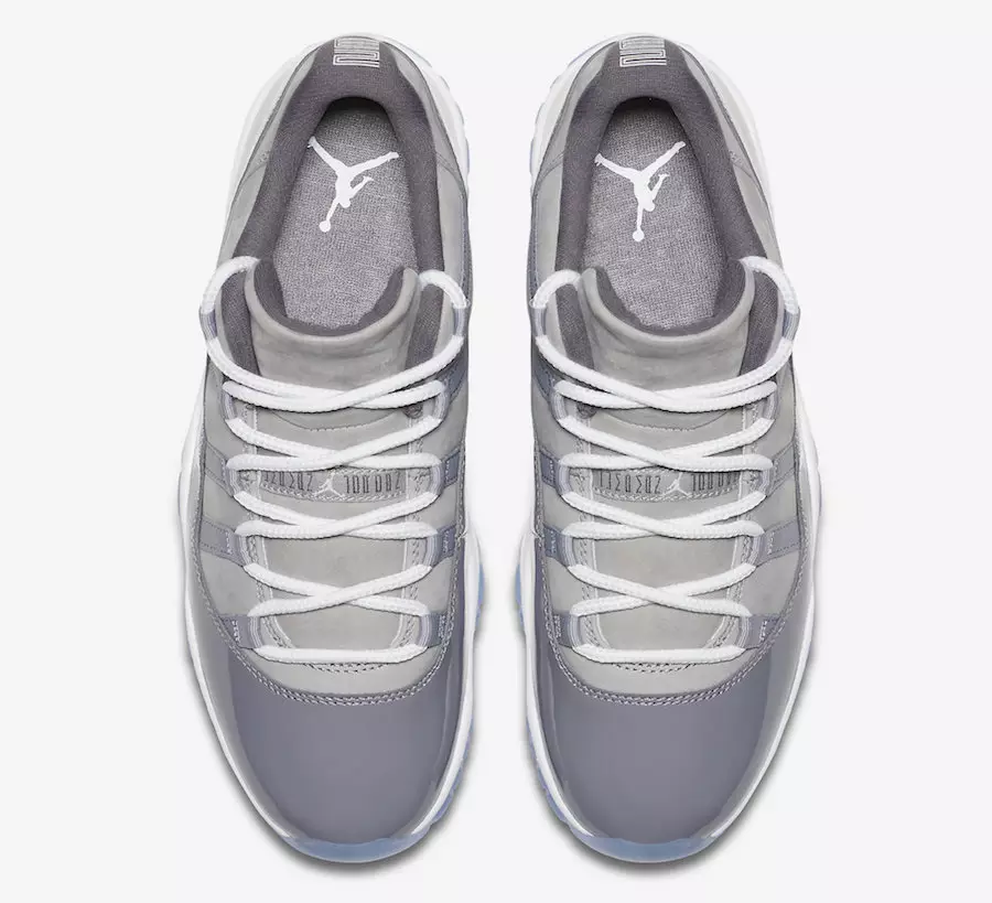 Дата выхода Air Jordan 11 Retro Low Cool Grey 528895-003