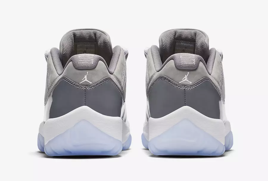 Air Jordan 11 Retro Low Cool Grey 528895-003 Megjelenés dátuma