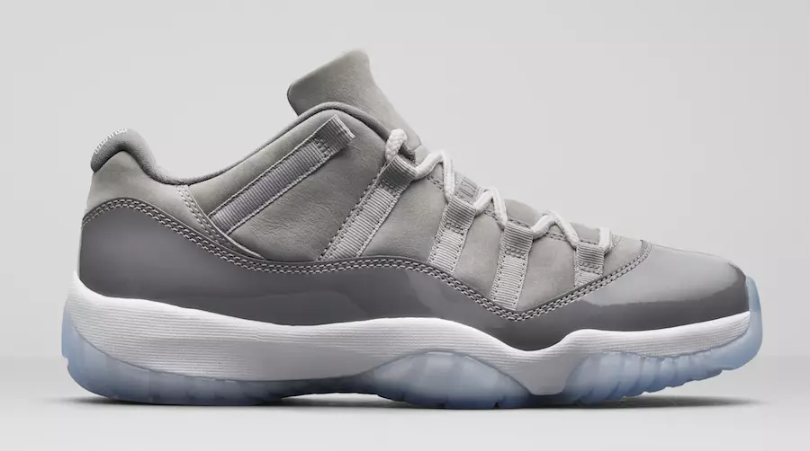 Air Jordan 11 XI Bajo Guay Gris 528895-003