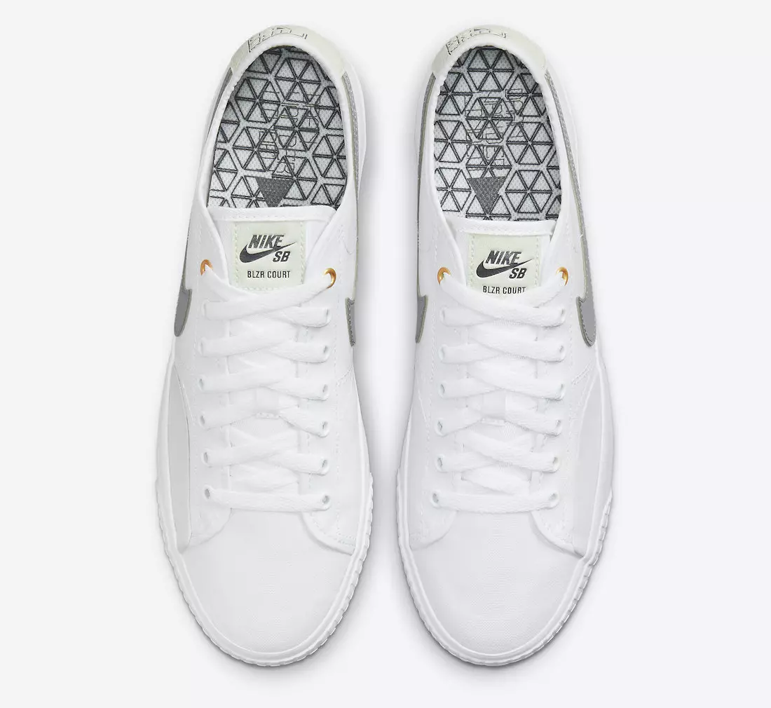 Nike SB BLZR Court DVDL White Wolf Grey CZ5605-100 გამოშვების თარიღი