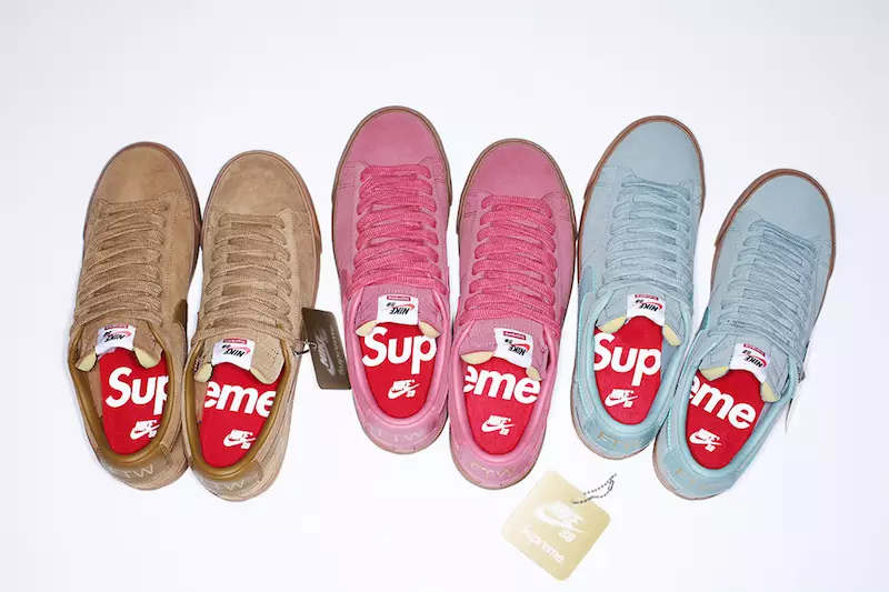 Supreme Nike SB Blazer Low GT Releasedatum