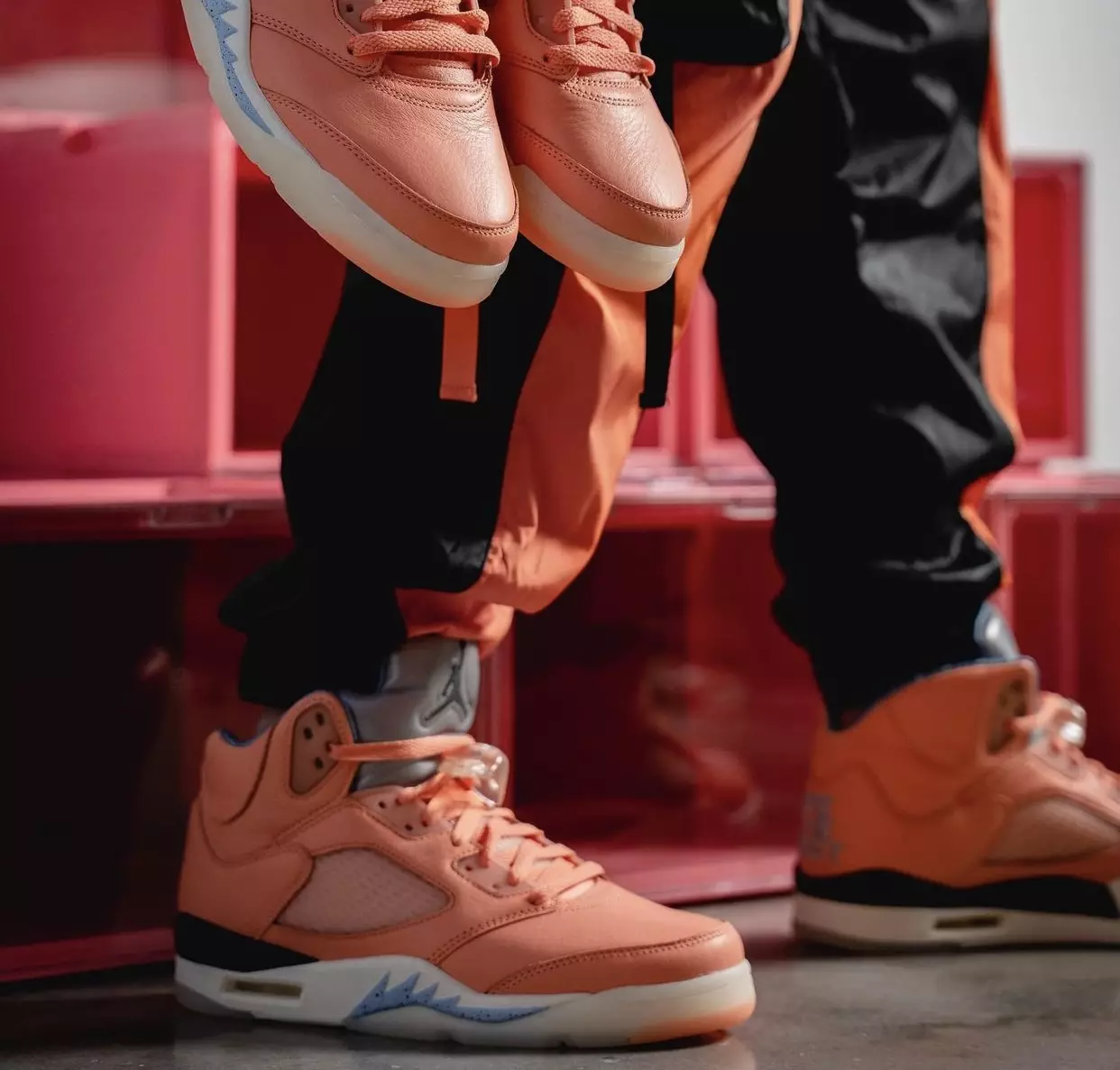 DJ Khaled Air Jordan 5 ჩვენ საუკეთესო გამოსვლის თარიღი on-Feet