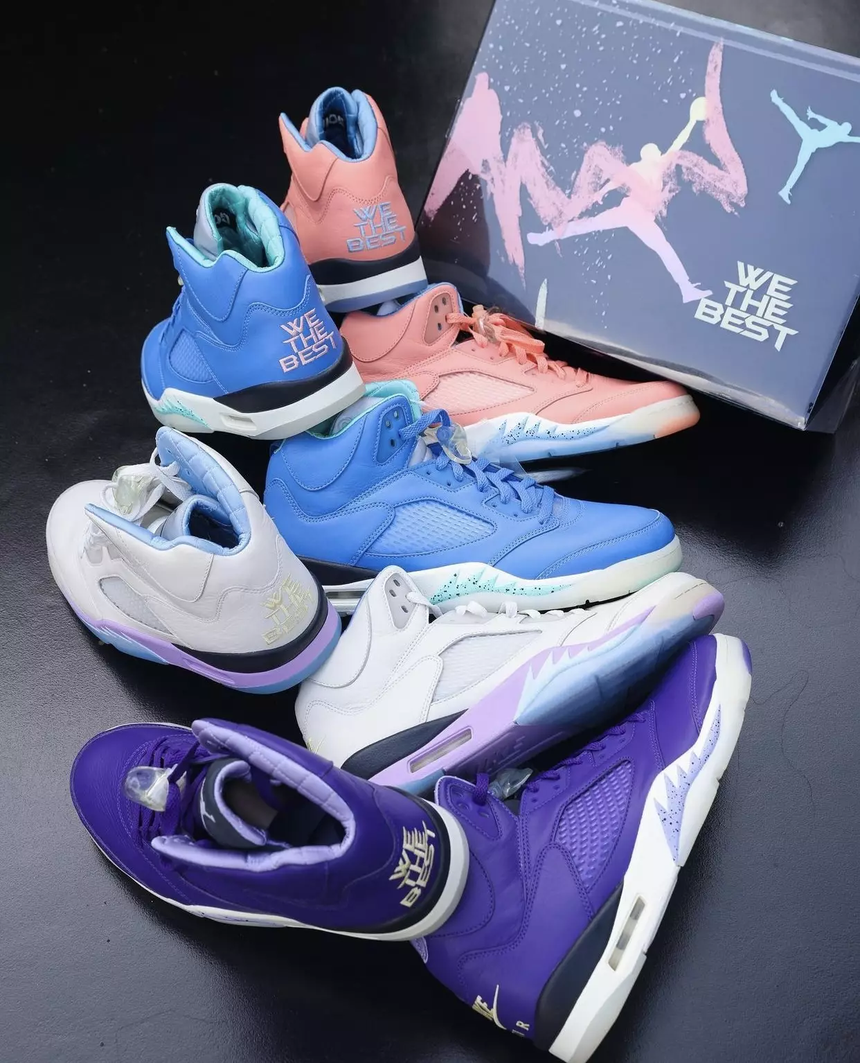 DJ Khaled Air Jordan 5 ჩვენ საუკეთესო გამოსვლის თარიღია