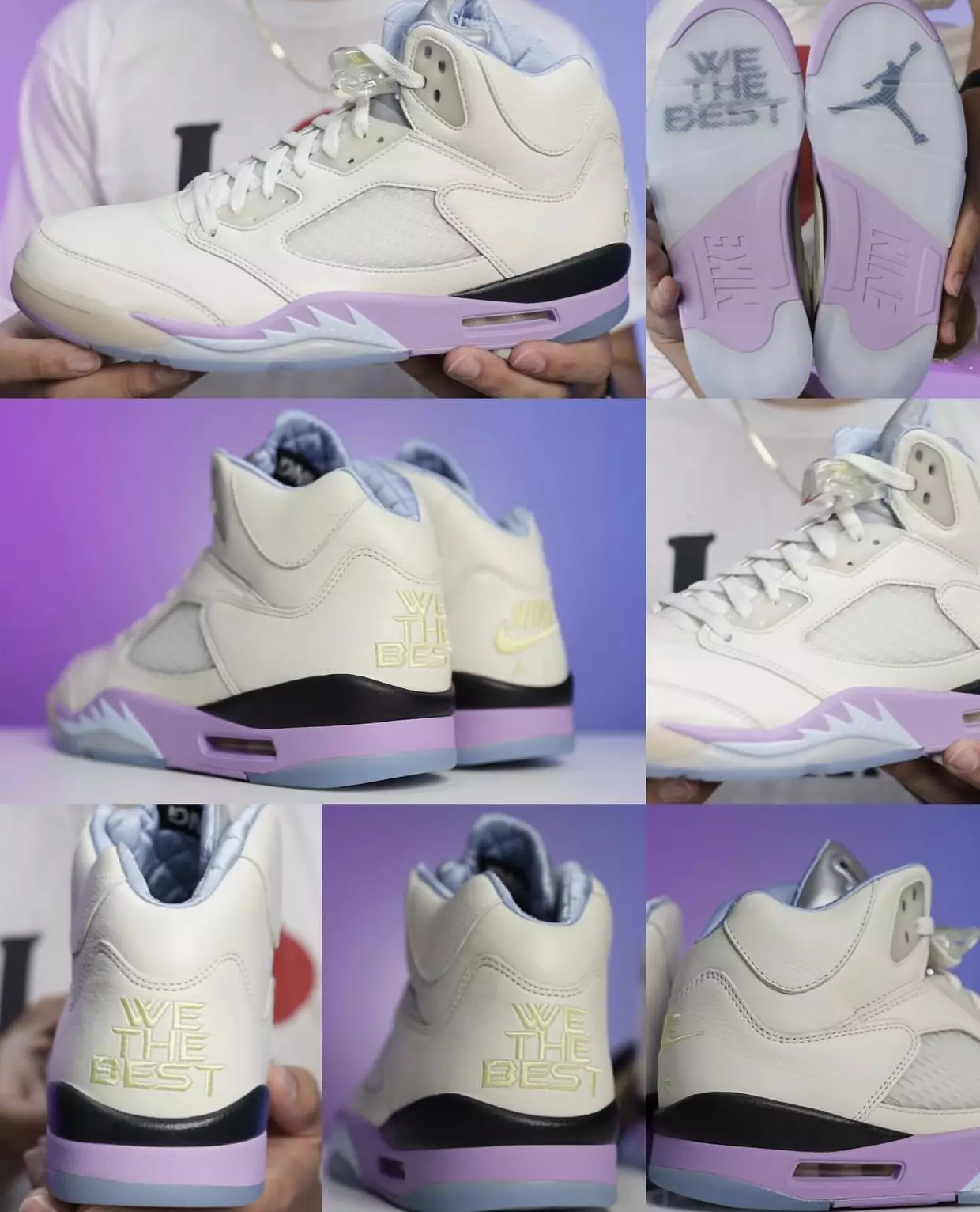 DJ Khaled Air Jordan 5 Sail Release Date